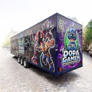 Camion de cuisine mobile de rue disponible en 2025, avec équipement de cuisson, cuisine mobile, hot-dogs, barbecue, remorques alimentaires - Product Image 6