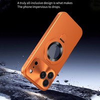 Coque de téléphone antichoc intégrale 360° en gros pour iPhone 17 16 15 14 12 18 Pro Max avec écran de confidentialité et support de charge magnétique