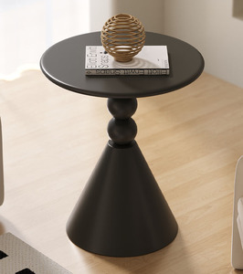 Sang Trọng Đơn Giản Cổ Điển Bắc Âu Phong Cách Màu Đen Kim Loại Bàn Cà Phê Hiện Đại Đồ Nội Thất Nhà Cho Phòng Khách - Product Image 2