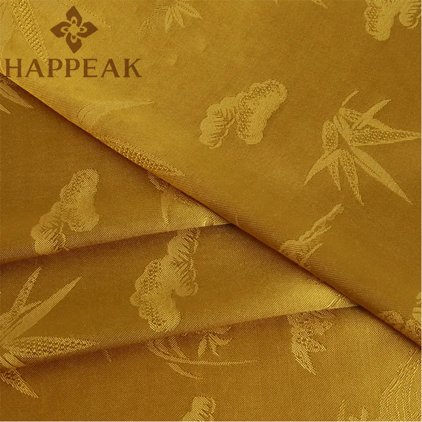Happpeak – tissu en Viscose de rayonne, tissu en brocart Jacquard doux et soyeux 130 g/m², offre spéciale