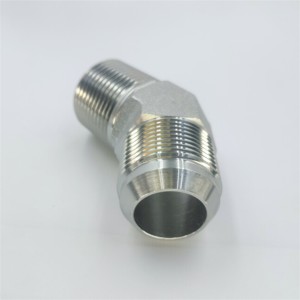 Thủy lực Adapter 90 độ khuỷu tay BSP nữ ren núm vú thủy lực Adapter với con dấu cho các bộ phận điện - Product Image 2