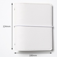 Carnet A8 personnalisé mignon en cuir PU, mini pochette, 80 feuilles, cadeau, journal, agenda pour filles