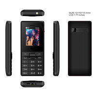 Teléfono Móvil Básico B350 de 2MP GSM para Mayores, Doble SIM, Pantalla TFT, Batería de <1200mAh, Teclado Físico, Venta Transfronteriza