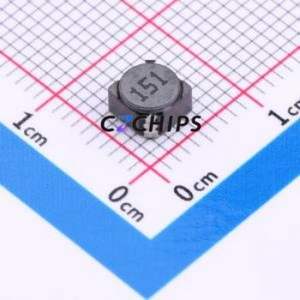 Inductor de Potencia XRRH4D28-151M SMD, 4.7x4.7mm (Inductancia: 150uH) (Precisión: 20%) (Corriente Nominal: 240mA) - Product Image 1