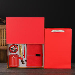 ชุดของขวัญธุรกิจสำหรับผู้ใหญ่ 5-in-1 ปากกา แก้วเซรามิก กระป๋องชา กล่องของขวัญพกพาแบบ USB พร้อมโลโก้สั่งทำ - ของพรีเมียมสุดหรูสำหรับโปรโมชั่น - Product Image 6