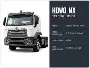 Camión Tractor SINOTRUK HOWO NX 6x4 con Motor Weichai <span class=keywords><strong>para</strong></span> Transporte Logístico - Product Image 4