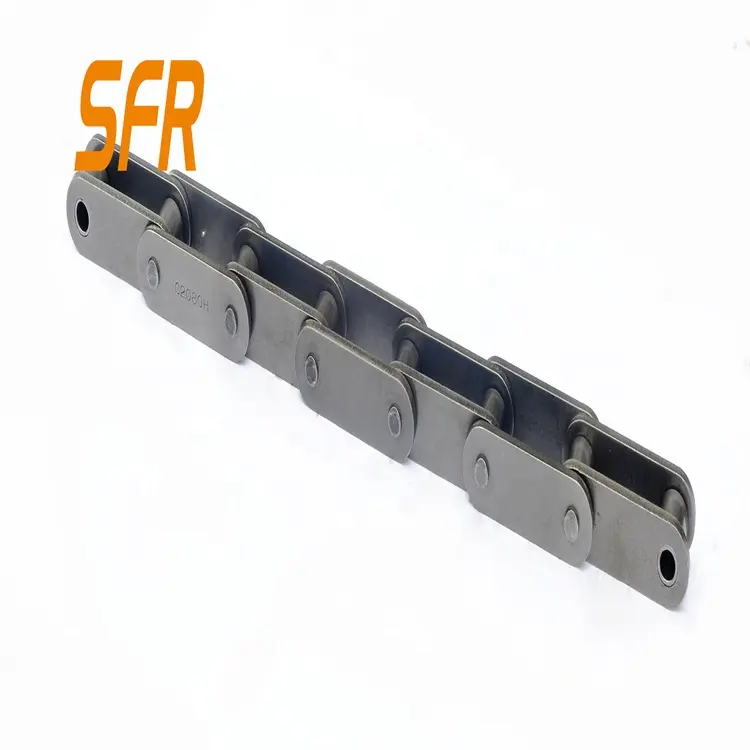 Manufacturer Extended Pin Industry Chain C2080H High Quality Side Roller Slat Conveyor Chain Conveyor Hanger Of Loading Product