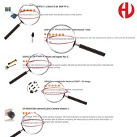 Module de caméra pour smartphone de haute qualité SincereFull 50MP OV50C40 avec capteur 1/2.5 pouces, autofocus MIPI, 4K H.264, champ de vision de 76,4°, scan global