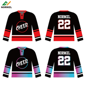 Normzl, venta al por mayor, camisetas de hockey sublimadas, camiseta de porristas personalizada, camiseta de hockey sobre hielo para jóvenes - Product Image 5