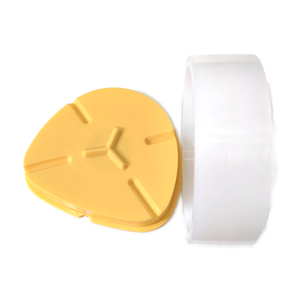 2 Juegos de Anillos de Silicona + Base Magnética de Plástico para Modelar Modelos Dentales de Yeso, Anillo de Curado de Piedra de Yeso de Alta Precisión - Product Image 4