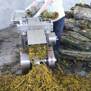 Shouchuang Máquina de corte de grama limão de ótima qualidade Cortador de ervas Triturador de flores Máquina de corte de folhas Triturador 400-