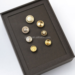 Nhà Sản Xuất Tùy Chỉnh Mô Hình Biểu Tượng Áo Thời Trang Ưa Thích Nút Khắc Ngọc Trai Rhinestone Kim Loại Kẽm Hợp Kim Nút Chân Nút - Product Image 3