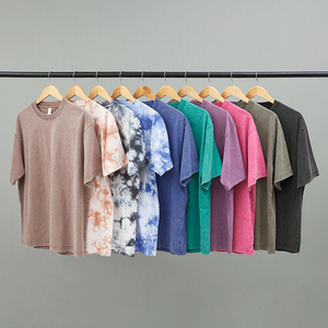 Nouveau style T-shirt homme 100% coton imprimé, vente en gros, logo personnalisé de luxe, graphique de haute qualité, T-shirt vintage délavé à l'acide - Product Image 1