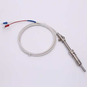 Spring-loaded K-type Thermocouple Temperature Sensor For Injection Molding Machines And Extruders Stainless Steel Industrial Use - Product Image 3