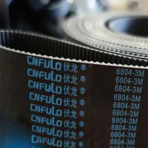 CNFULO HTD 6804-3M Rubber Synchronous Timing Belt