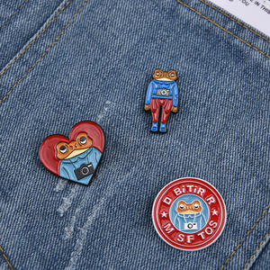 Broche de solapa de tela de Metal de dibujos animados de Anime más barato de fábrica, Pin, insignia dura, pines esmaltados - Product Image 6