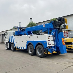 Camion de dépannage routier rotatif ISUZU GIGA 8X4 50 tonnes, de type lourd, à vendre - Product Image 5