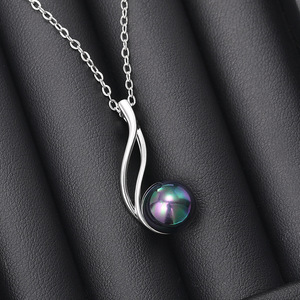 Collana con Ciondolo di Perle Imitate Colorate per Donne, Stile Vintage, Gioielli alla Moda per Uso Quotidiano - Product Image 6