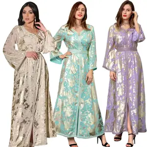 Abaya Дубай, Лидер продаж, мусульманское женское платье Monsoon, Рамадан, бронзирующий, марокканский кафтан, платья для женщин Caftan Marocain