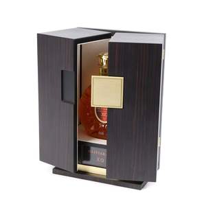 Boîte Cadeau Rectangulaire en Bois Faite à la Main de Luxe à Double Porte pour Vins et Spiritueux, Présentoir à Whisky, Conteneur de Rangement en MDF Recyclable DS - Product Image 2