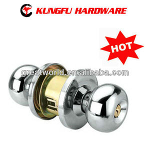 Hochwertige Edelstahl-Zylinderschloss-Kugel tür Zink material Verzinktes Finish Anpassbare Verpackungs optionen Beutel lauf - Product Image 6