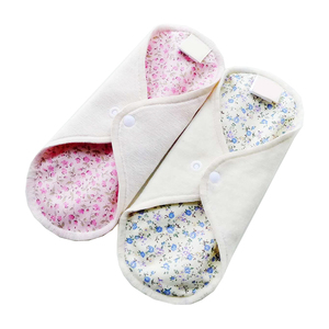 Serviettes Hygiéniques Écologiques Lavables en Tissu pour Femmes, Tampons Menstruels, Échantillon Gratuit, Coton Biologique Réutilisable pour Maternité, OEM/ODM Ailées - Product Image 3