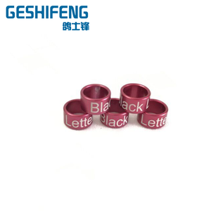 Factory Hot Koop Producten Aluminium Kip <span class=keywords><strong>Ring</strong></span> Duif Aluminium Gedrukt Ringen Chiceken Goedkope <span class=keywords><strong>Ring</strong></span> Voor Verkoop - Product Image 4
