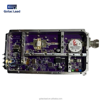 Módulo Amplificador de Potencia RF GaN de 100W, 5700-5900MHz, Protección de Seguridad Anti-UAV, Bajo Ruido, Alta Ganancia, Carcasa de Aleación de Aluminio