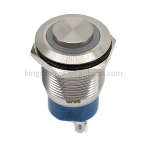 12MM momentané/verrouillage LED 3V 6V 12V 24V 220V bouton en métal interrupteur bouton instantané réinitialisation automatique bouton étanche - Product Image 2