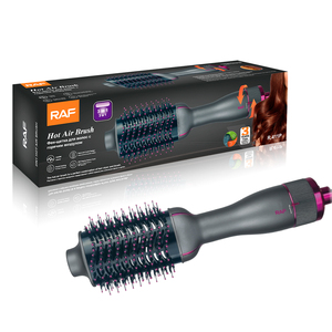 RAF 3 in 1 Multi Styler Hair Hot Air <b>Brush</b> 1200W Rapid <b>Heating</b> for Long Reduce Comb Design Hair <b>Brush</b> Reduced Comb RAF 3 in 1 - Product Image 4