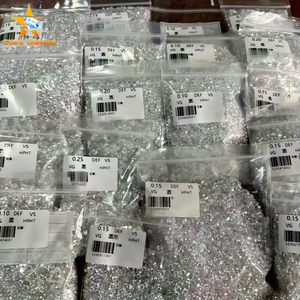 Diamantes de Laboratorio 100% Verificados Melee IGI Certificados 0.7mm-3mm Pequeño Tamaño CVD HPHT VVS1 VS1 Redondos Sueltos Diamantes Creados en Laboratorio - Product Image 1