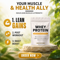 Gummies Protéinés VitaSpring au Whey : Énergie, Santé Musculaire, Amélioration de l'Immunité, Supplément de Créatine, Sans Sucre, Végétaliens