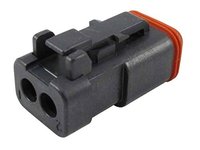 Câble adaptateur automobile Honhua Deutsch série DT 2 broches, connecteur DT06-2S-EP06, boîtier de bornes auto femelle gris/noir