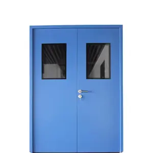 Porta automática para uso em salas limpas, tira de vedação de janela, acessórios para porta giratória, operador de porta giratória