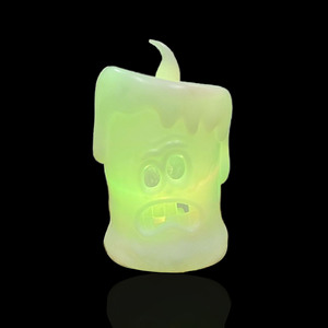 Halloween Siebenfarbige Beleuchtete Weiße Kerzenlichter Geisterfest-Kerzenlichter Totenkopf-Kürbis-Laternen Geisterfest - Product Image 4