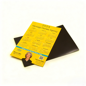 Custom Printing Magnetic Business Card Real Estate Promotional Giveaway Paper <b>Fridge</b> Magnet - Product Image 1