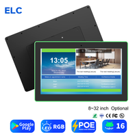 WA1588T 15.6 pulgadas RK3568 Android 11 PoE Opcional NFC Táctil de 10 Puntos WiFi 6 RGB LED Mesa Comercial Android para Sala de Reuniones