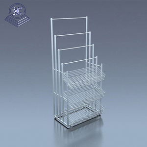 Support d'étagère de présentoir de <span class=keywords><strong>parapluie</strong></span> de grillage <span class=keywords><strong>en</strong></span> métal fordable de fer - Product Image 5