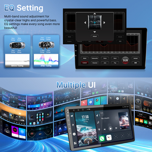 Reproductor de vídeo para coche con navegación Gps Carplay inalámbrico Wifi para Ford Transit 2013-2019 unidad principal personalizada Radio para coche - Product Image 5