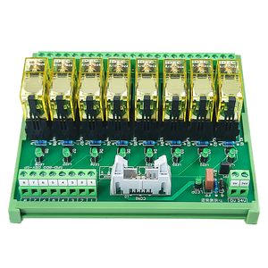 8-kênh 24VDC rơle điện (trên <span class=keywords><strong>2</strong></span> amps) RJ1S-C-D24 với cô lập đầu ra cầu chì OX sừng kết nối - Product Image 4