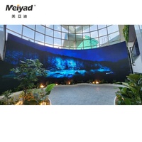 Écran LED couleur pleine SMD d'intérieur P2 P2.5 P3 P4 P5 Panneau LED flexible RGB Panneau LED flexible incurvé Module LED souple