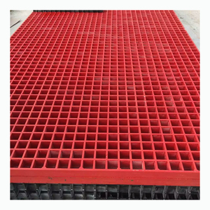 Panneaux de sol en grille moulée par pultrusion en plastique renforcé de fibres de verre (PRFV) de haute qualité, anti-feu et anti-corrosion, prêts à la découpe - Product Image 6