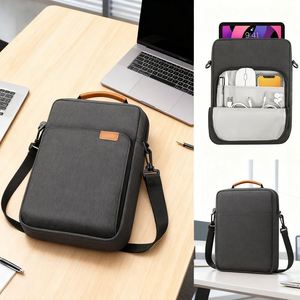 Funda Impermeable para Tablet con Bolsillo Frontal, Estuche de Transporte Resistente a Impactos con Asa, Organizador Portátil para Tablet - Product Image 3