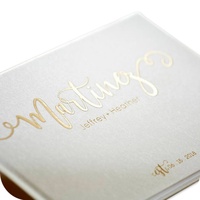 Libro de Visitas para Bodas Personalizado 2025, Excelente Calidad, Gran Venta, Suministros de Impresión en Papel y Cartón para Bodas