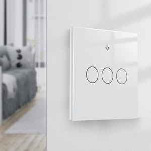 Eléctrico EN EE. UU. AU Estándar Google Alexa Home 4 Gang <span class=keywords><strong>1</strong></span> Way <span class=keywords><strong>Smart</strong></span> WIFI Touch Switch - Product Image 6