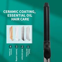 JD-3590 professionnel Salon multi-fonction en céramique bigoudi à sertir fer PTC chauffage Portable multi-taille curling baguette ensemble