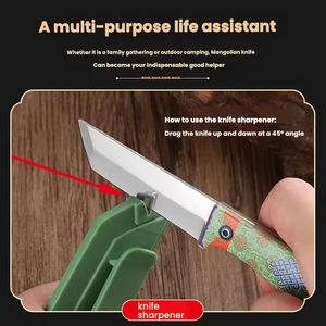 Cuchillo Mongol para Carne, Portátil, Multiusos, para Acampar al Aire Libre, para Deshuesar, Cortar Frutas y Carne de Cordero - Product Image 6