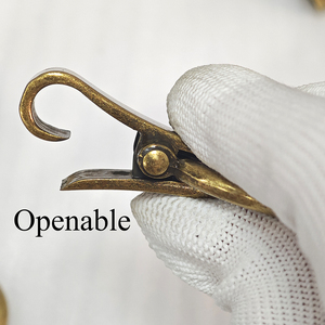 Moschettoni Girevoli in Lega di Zinco da 56mm all'Ingrosso per Cinghie di Borse, Portachiavi e Accessori per Lavorazione del Cuoio - Product Image 6