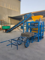 Machine à Briques Multifonctionnelle Compacte Production Rapide 4-26, Très Demandée au Kenya, Utilisant la Technologie de Fabrication de Blocs de Ciment
