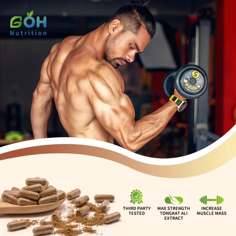 GOH OEM निजी लेबल शरीर स्लिमिंग शुद्ध एल Carnitine कैप्सूल/गोलियाँ वसा जलने एल Carnitine हरी चाय Caosules